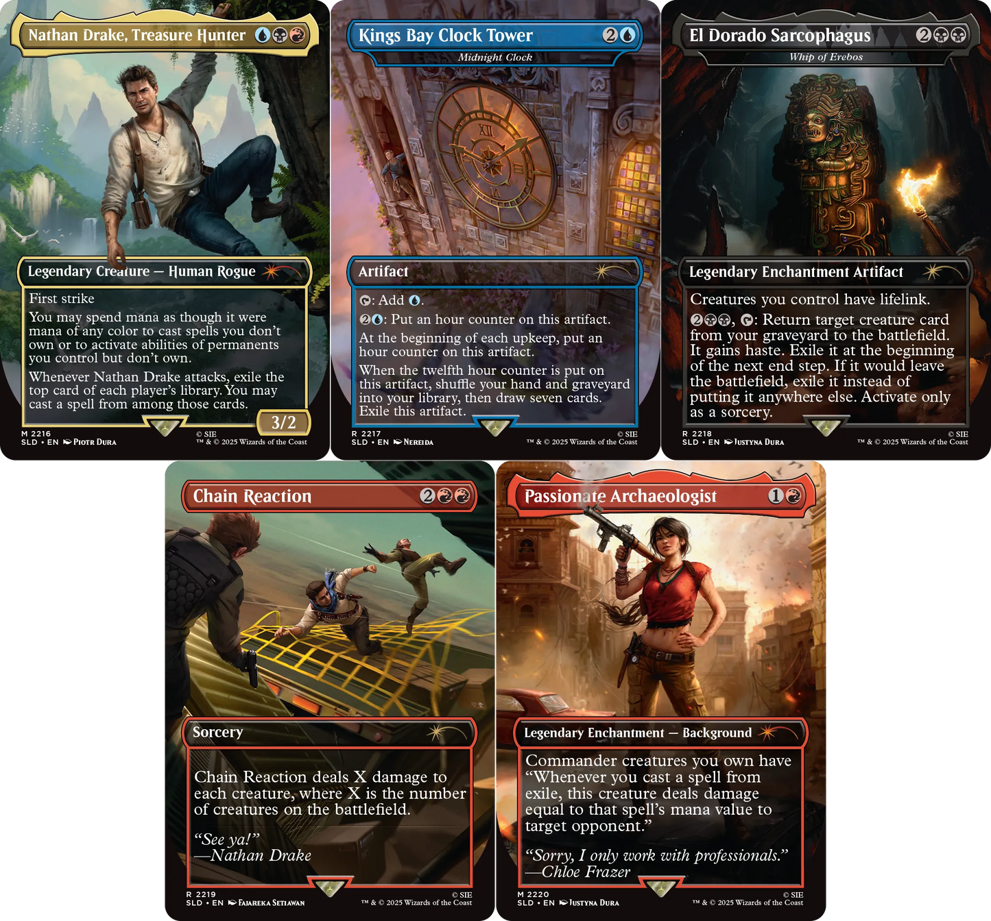 MTG: Secret Lair x Playstation - Uncharted ENG NON FOIL