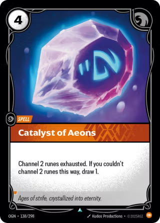 OGN 138/298 - Catalyst of Aeons