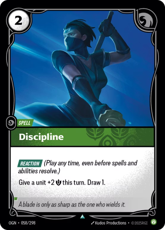 OGN 175/298 - Discipline