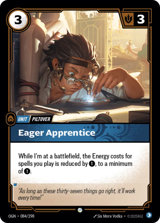 OGN 084/298 - Eager Apprentice