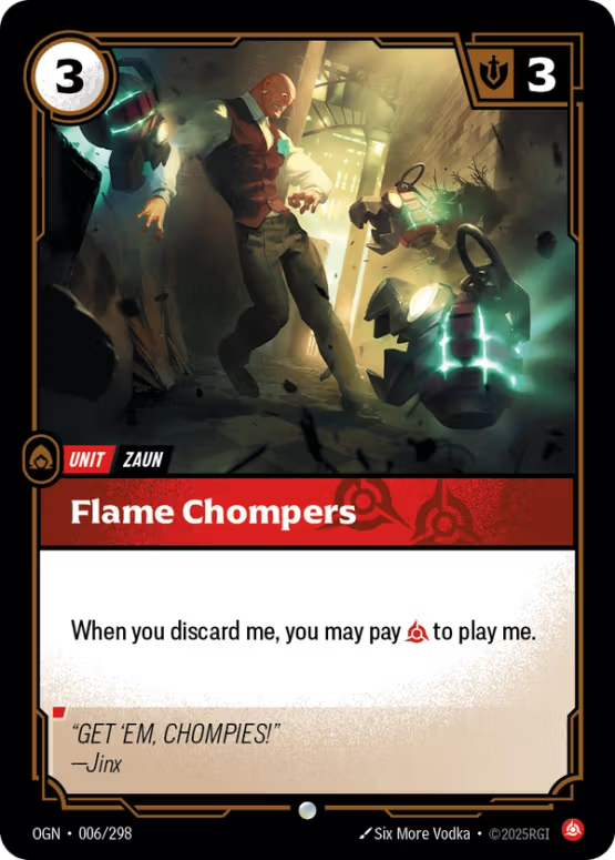 OGN 006/298 - Flame Chompers