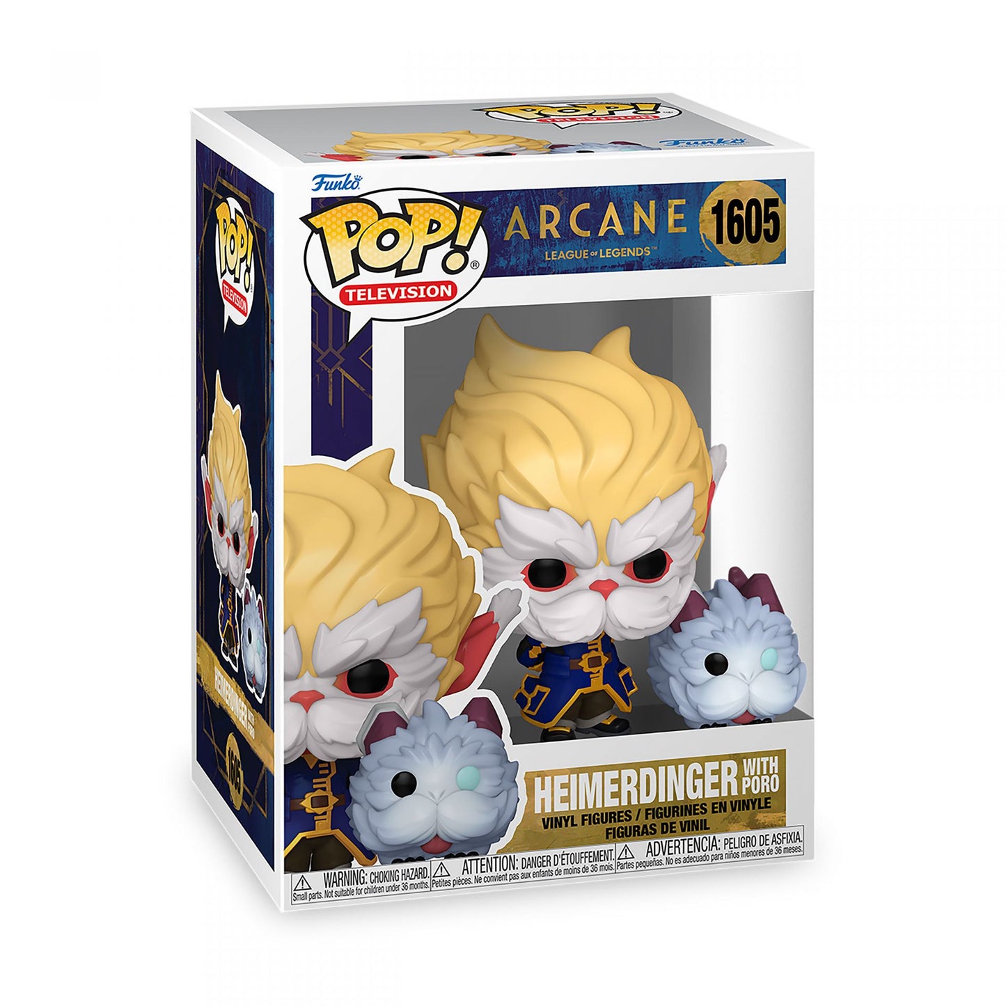 POP Figur 1605 - Arcane: Heimerdinger mit Poro