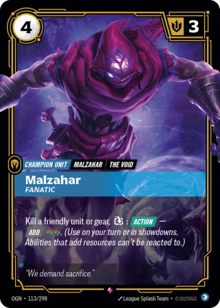 OGN 113/298 - Malzahar (foil)