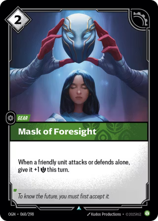 OGN 060/298 - Mask of Foresight