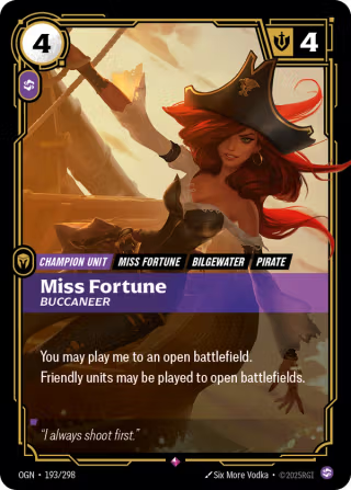 OGN 193/298 - Miss Fortune (foil)
