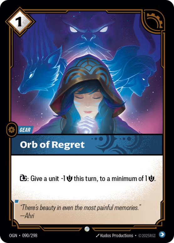OGN 090/298 - Orb of Regret