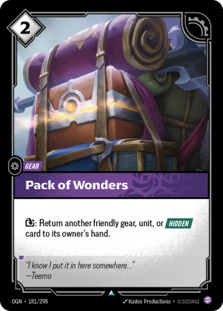 OGN 181/298 - Pack of Wonders