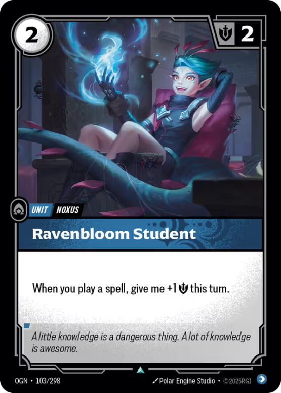 OGN 103/298 - Ravenbloom Student