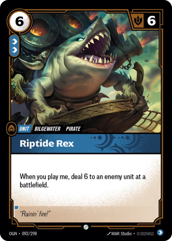 OGN 092/298 - Riptide Rex