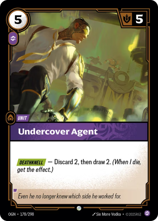 OGN 178/298 - Undercover Agent