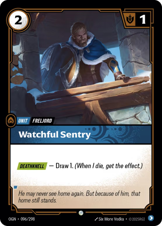 OGN 096/298 - Watchful Sentry