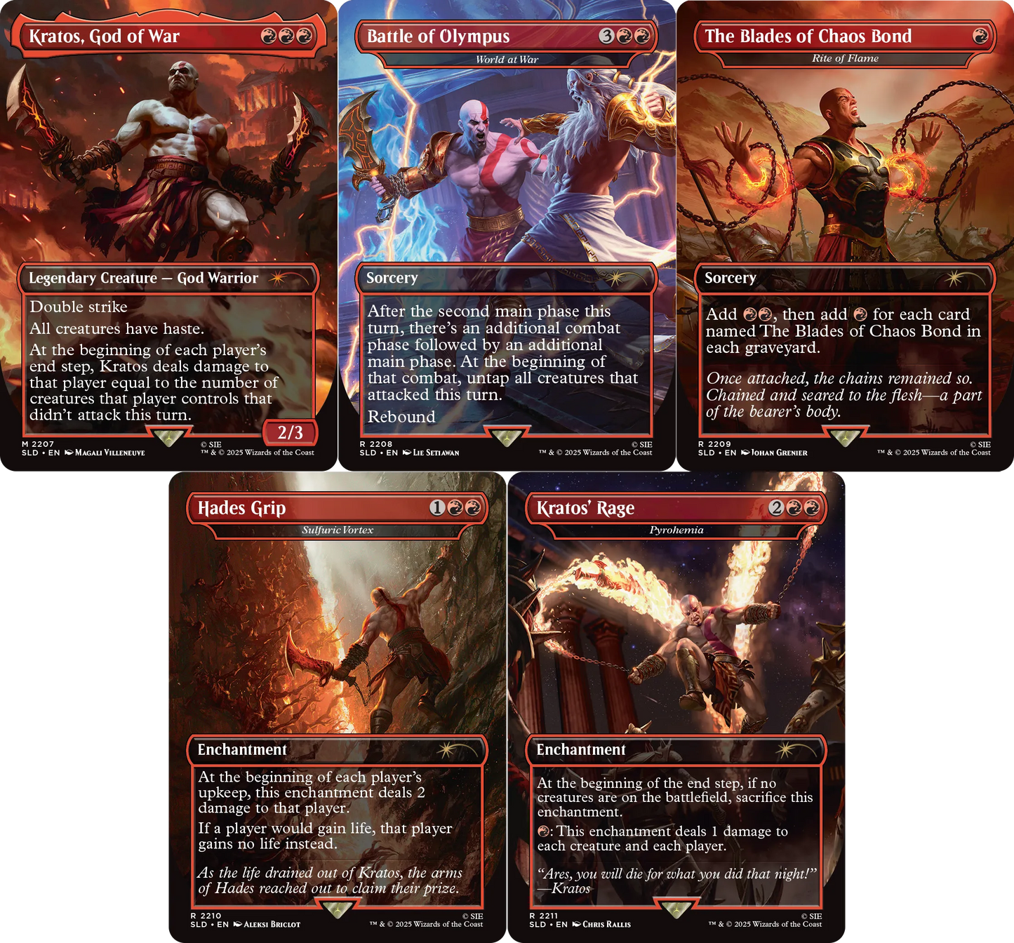 MTG: Secret Lair x Playstation - God of War Norse ENG (Kopie)