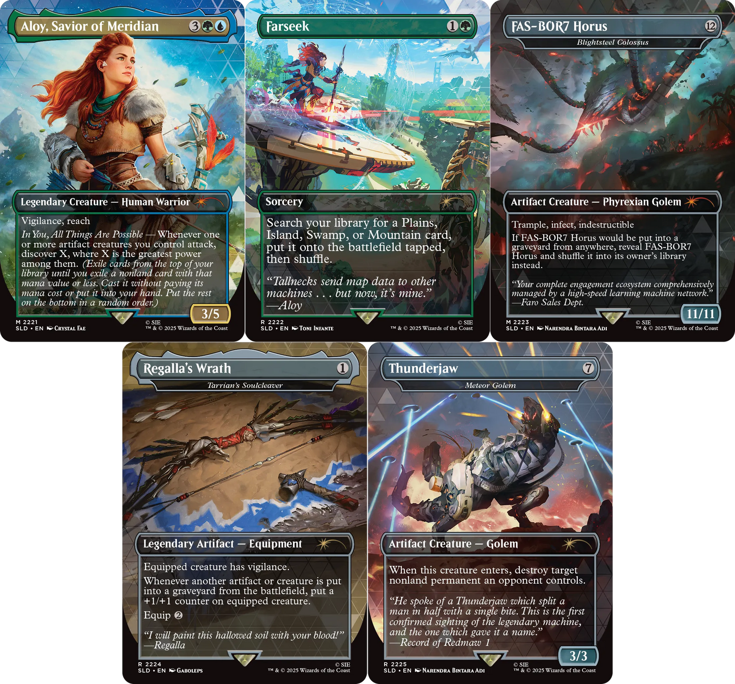 MTG: Secret Lair x Playstation - Horizon: Into the Forbidden West ENG NON FOIL