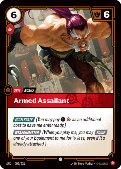 SFD 002/221 - Armed Assailant