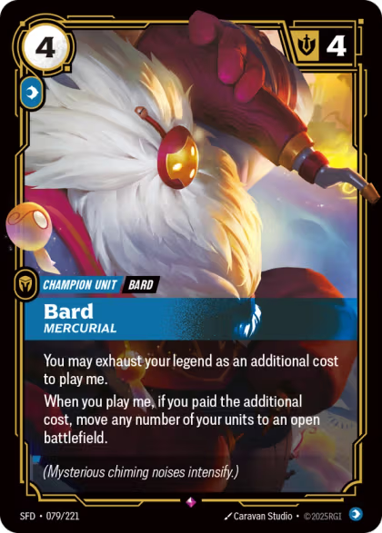 SFD 079/221 - Bard Mercurial (foil)
