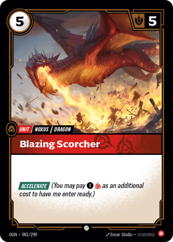 OGN 001/298 - Blazing Scorcher
