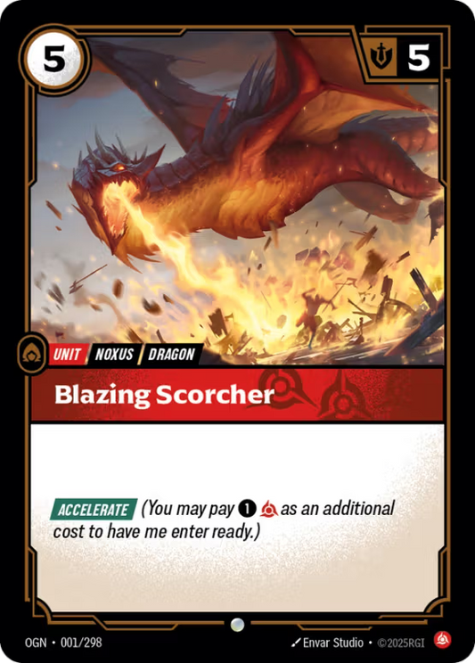 OGN 001/298 - Blazing Scorcher