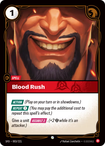 SFD 003/221 - Blood Rush