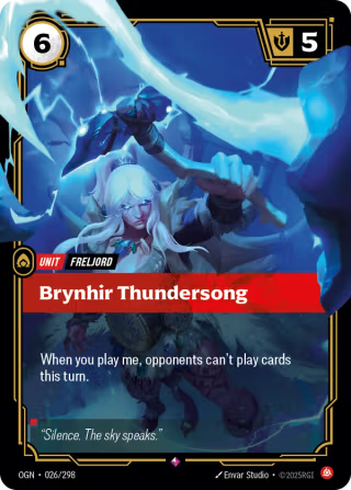 OGN 026/298 - Brynhir Thundersong (foil)