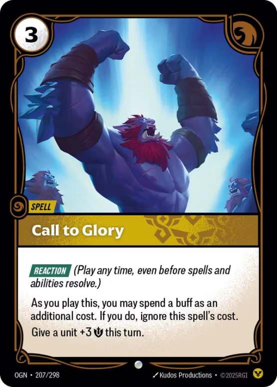 OGN 207/298 - Call to Glory