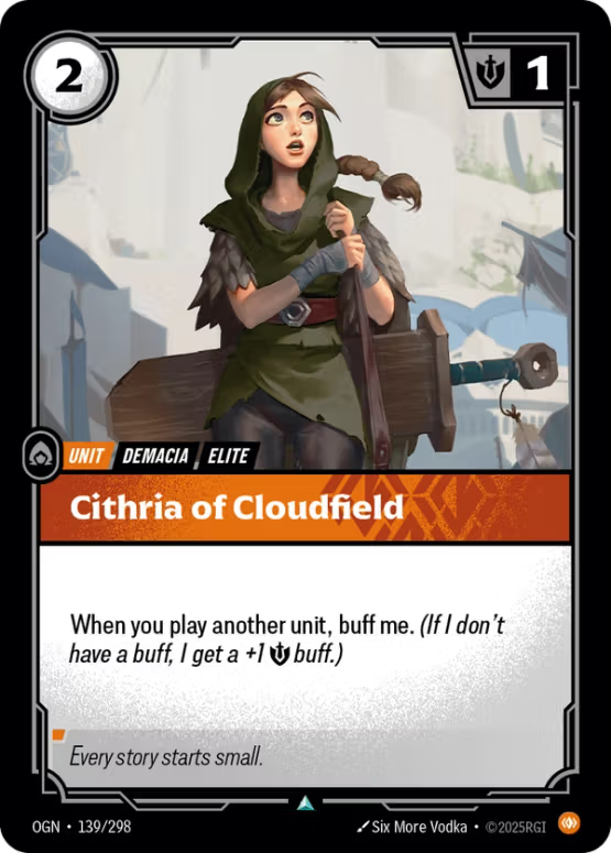 OGN 139/298 - Cithria of Cloudfield