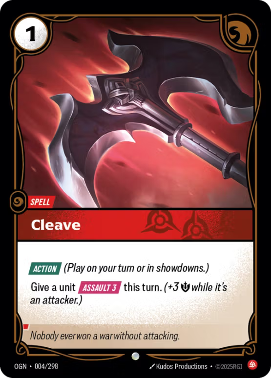 OGN 004/298 - Cleave