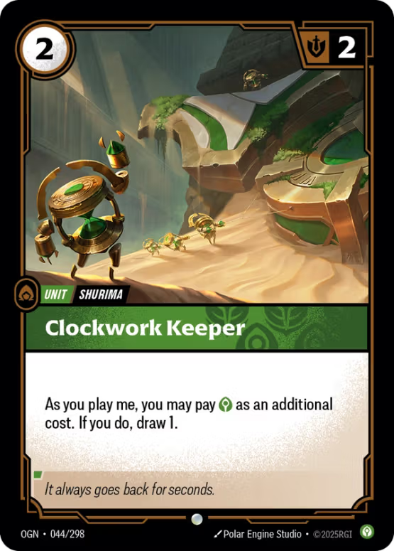 OGN 044/298 - Clockwork Keeper
