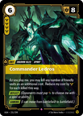 OGN 231/298 - Commander Ledros (foil)