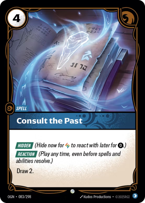 OGN 083/298 - Consult the Past