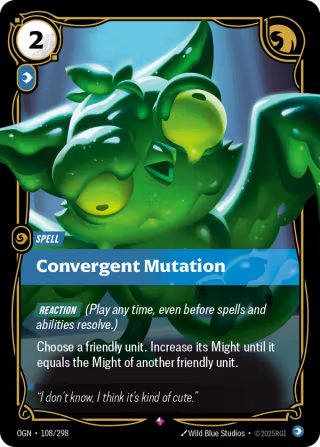 OGN 108/298 - Convergent Mutation (foil)