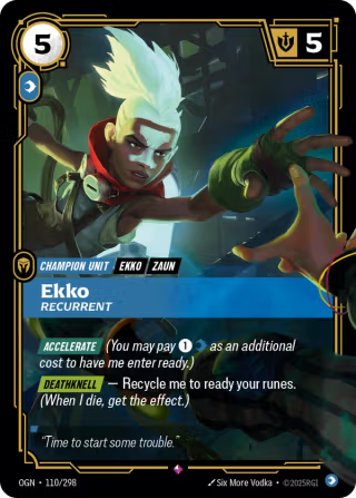 OGN 110/298 - Ekko: Recurrent (foil)