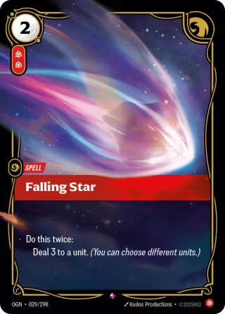 OGN 029/298 - Falling Star (foil)