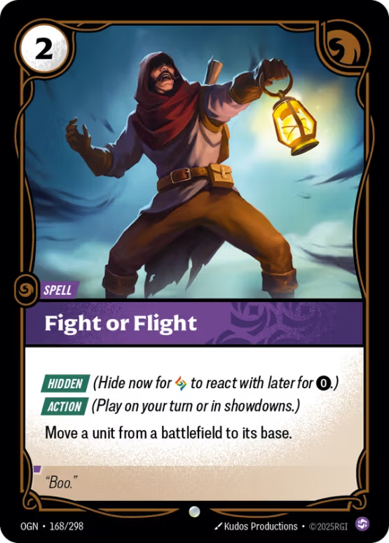 OGN 168/298 - Fight or Flight