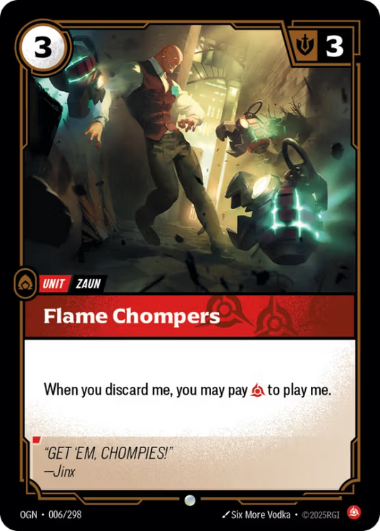 OGN 006/298 - Flame Chompers