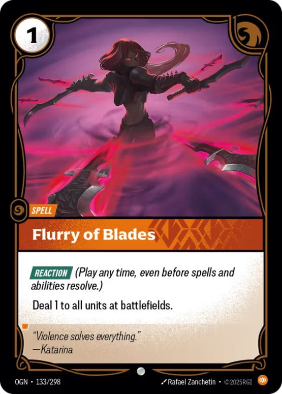 OGN 133/298 - Flurry of Blades