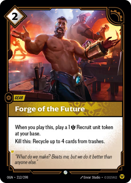 OGN 212/298 - Forge of the Future