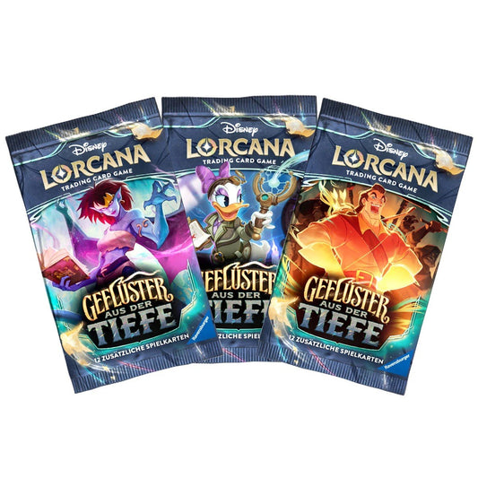 Lorcana: Geflüster aus der Tiefe Einzelbooster Deutsch