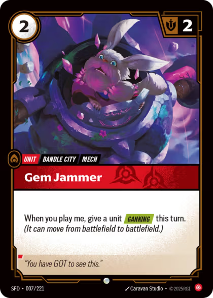 SFD 007/221 - Gem Jammer