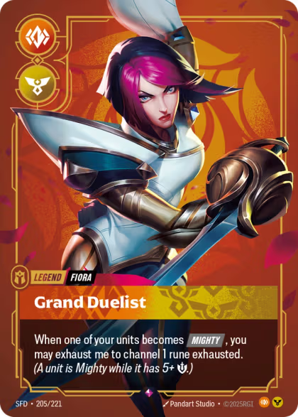 SFD 205/221 - Grand Duelist (foil)
