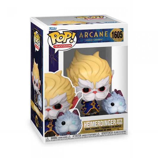 POP Figur 1605 - Arcane: Heimerdinger mit Poro