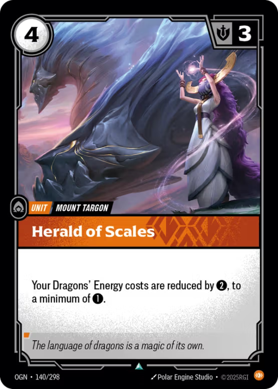 OGN 140/298 - Herald of Scales (foil)