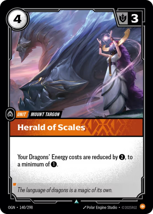 OGN 140/298 - Herald of Scales (foil)