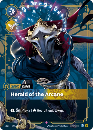 OGN 265/298 - Viktor: Herald of the Arcane (foil)