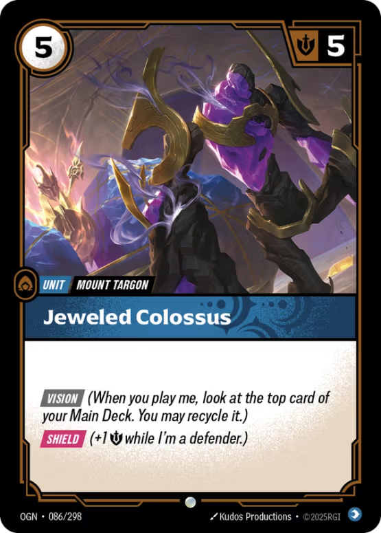OGN 086/298 - Jeweled Colossus