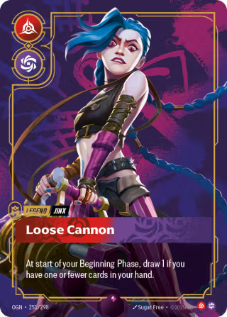 OGN 251/298 - Jinx: Loose Cannon