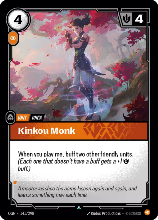 OGN 141/298 - Kinkou Monk