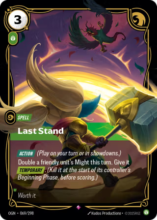 OGN 069/298 - Last Stand (foil)