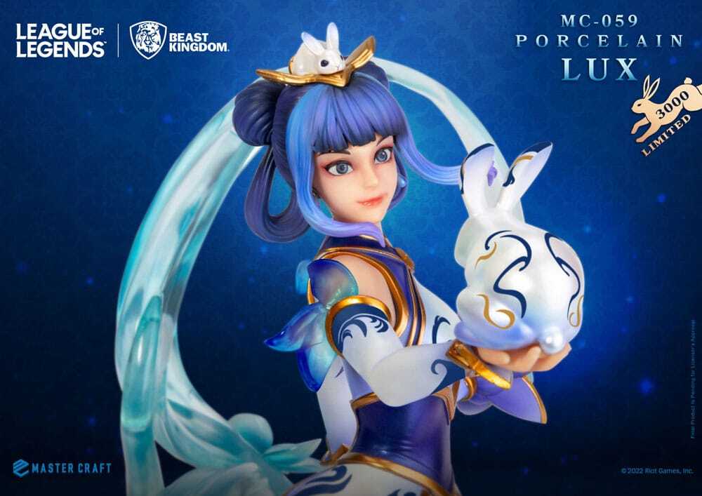 Beast Kingdom LEAGUE OF LEGENDS - Master Craft Porcelain Lux Statue (Limitierte Auflage)