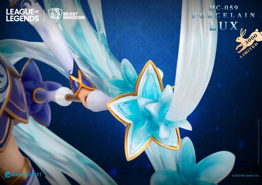 Beast Kingdom LEAGUE OF LEGENDS - Master Craft Porcelain Lux Statue (Limitierte Auflage)