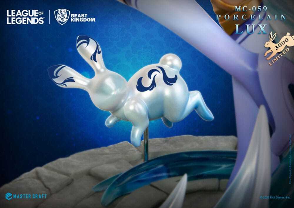 Beast Kingdom LEAGUE OF LEGENDS - Master Craft Porcelain Lux Statue (Limitierte Auflage)